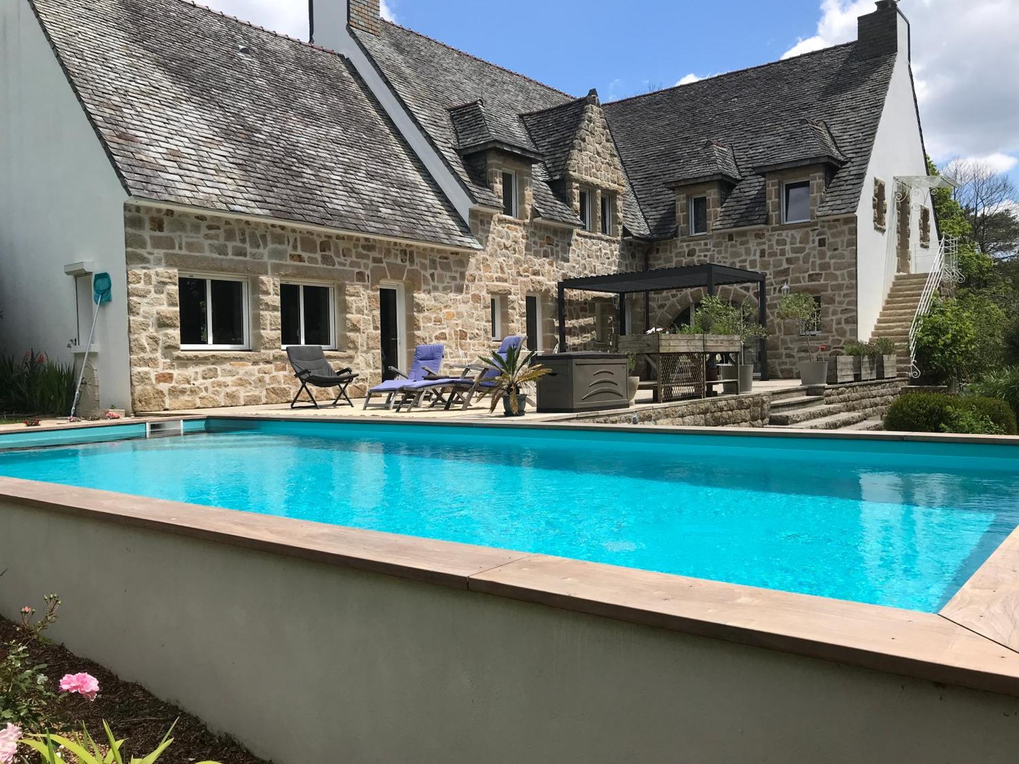 Le Pas Du Faon Bed and Breakfast Caudan Buitenkant foto