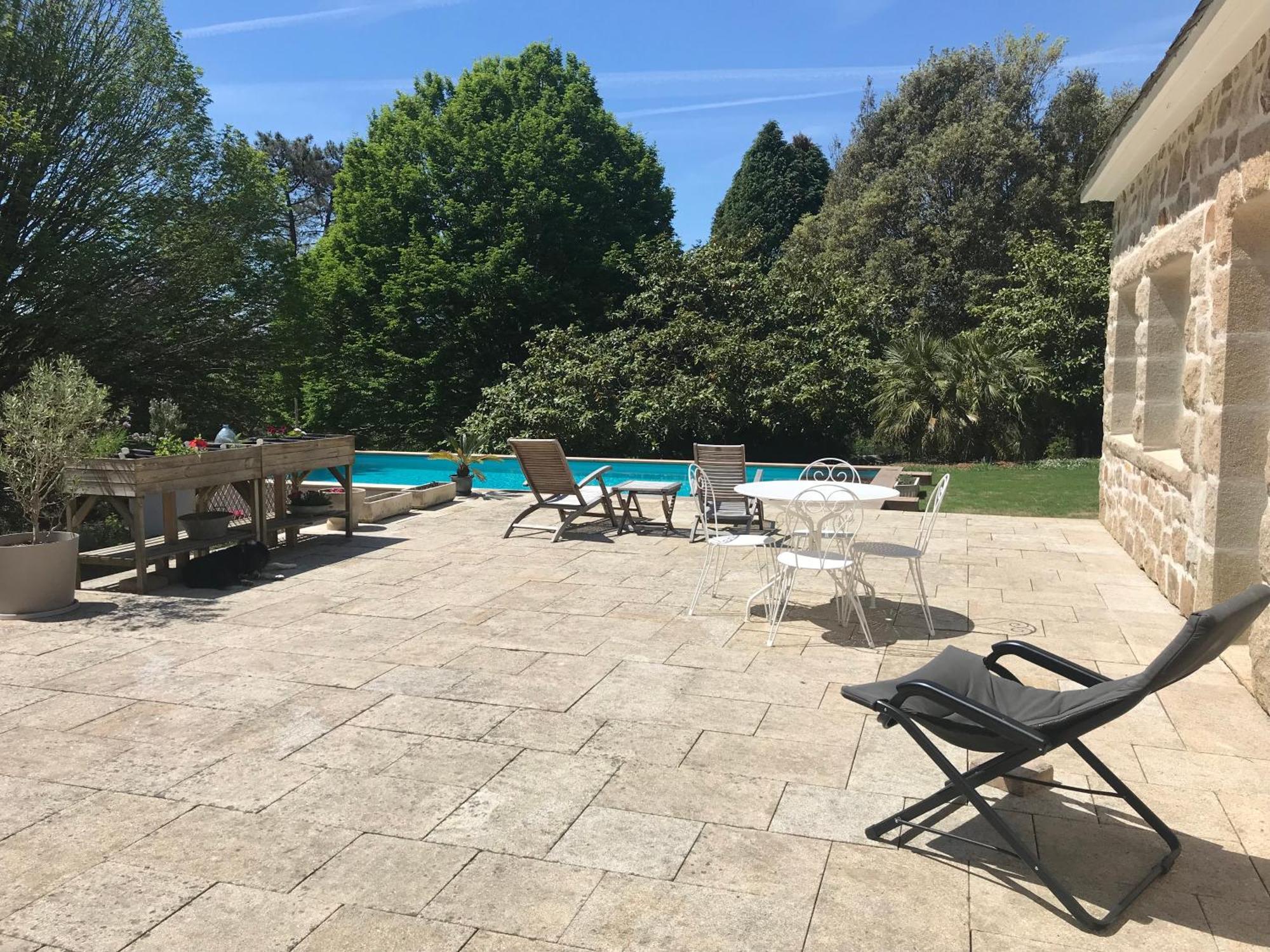 Le Pas Du Faon Bed and Breakfast Caudan Buitenkant foto