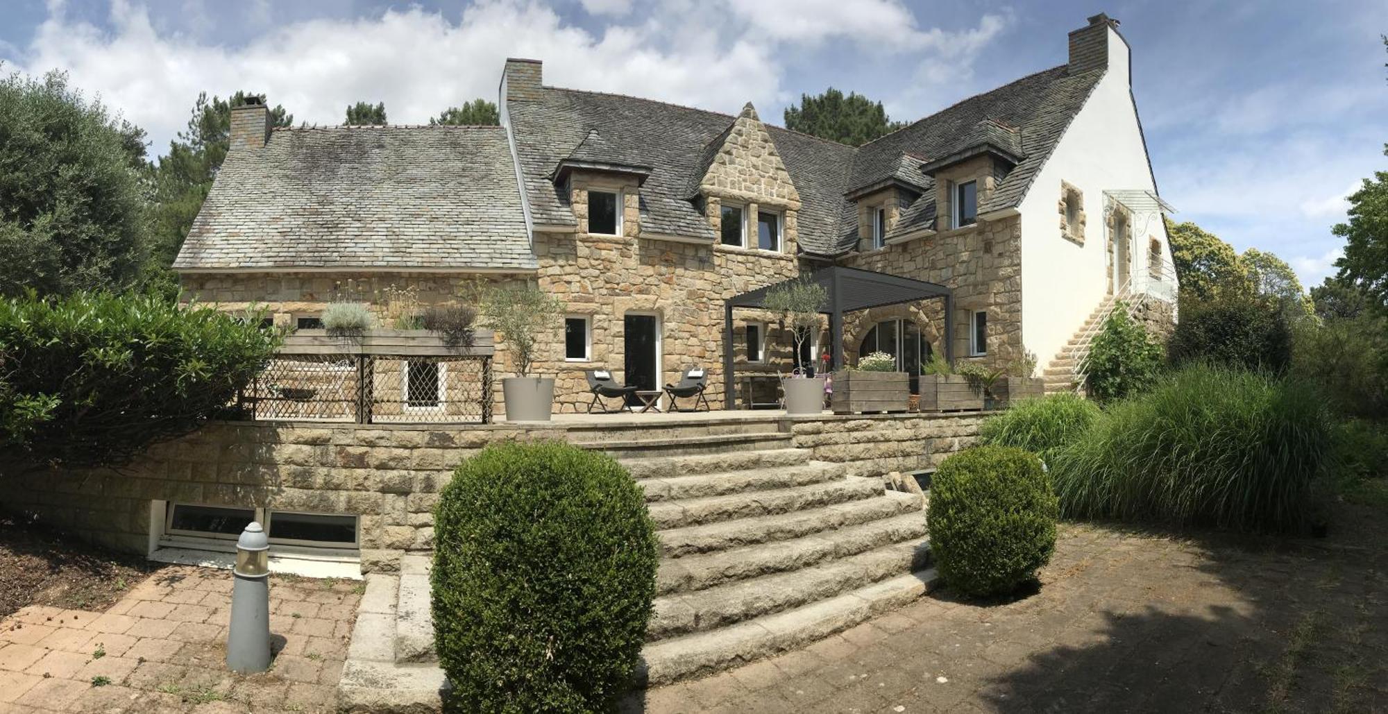 Le Pas Du Faon Bed and Breakfast Caudan Buitenkant foto
