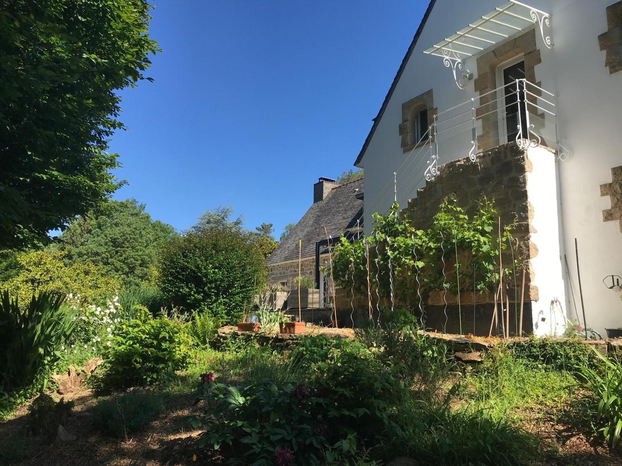Le Pas Du Faon Bed and Breakfast Caudan Buitenkant foto